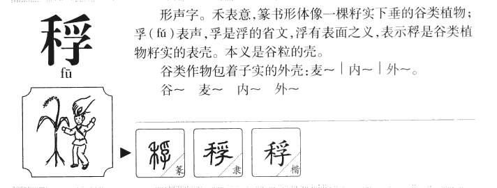 稃